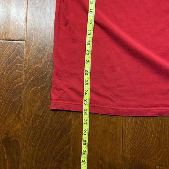 Jordan Flight Flight Mascot Red Black Cotton Blend T-Shirt Men's Size Medium - Picture 8 of 8